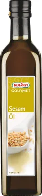 Obrázek produktu pro Sezamový olej Kotanyi s lehce oříškovou příchutí obzvláště jemný 500ml