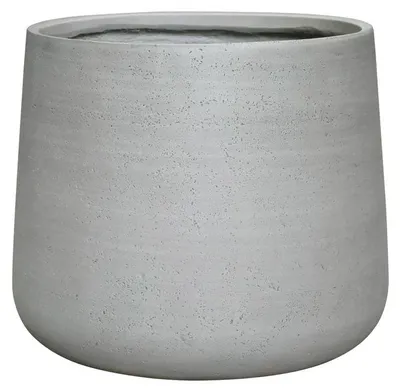 Produktbild von aplanta Pflanztopf Kiesel grau | 34X29, für drinnen, Pflanzkübel, wie echt, Allergiker geeignet, pflanzliche Dekoration Praxis, Office & Wohnzimmer