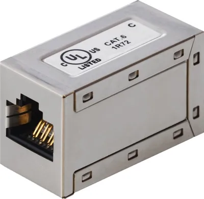 Produktbild von Ecolan CAT 6 Kupplung RJ45 Modularkupplung (RJ45 Verbinder geschirmt)