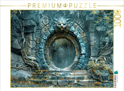 Produktbild von CALVENDO Puzzle Mystische Orte | 1000 Teile Lege-Größe 64x48cm Foto-Puzzle für glückliche Stunden