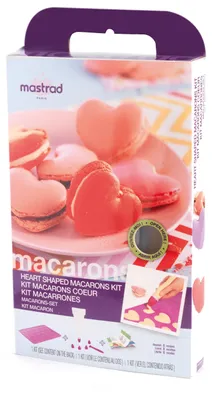 Productafbeelding van Siliconen macaronset met spuitzak en spuitmondjes