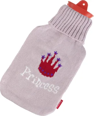 Produktbild von Original Snoozy Wärmflasche 2 Liter mit flauschigem Princess Bezug | Kuschelige Bettflasche für Kinder & Erwachsene | 100% Polyester Cover