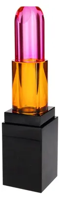 Produktbild von Gift Company Dioptrics Liplux Vase schwarz/rosa 24cm