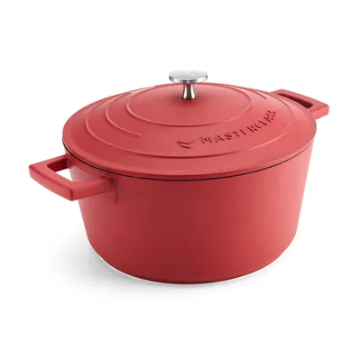 Obrázok produktu pre Hrniec MasterClass 24 cm 4 l indukčný nepriľnavý červený