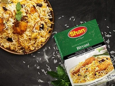 Produktbild von Gewürzmischung Shan | Biryani Masala | Aromatisch für authentisches Biryani | 50 g