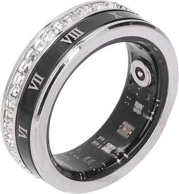 Image de Bracelet de suivi d'activité physique avec compteur de pas, taille 9, couleur argent, pour activités de plein air