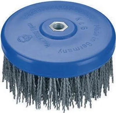 Produktbild von Tellerbrste 130 mm M14 Drahtstrke 1,6 mm Siliziumkarbid Krnung 46 RUSTIFIL Besatzschnitt 2500 min-