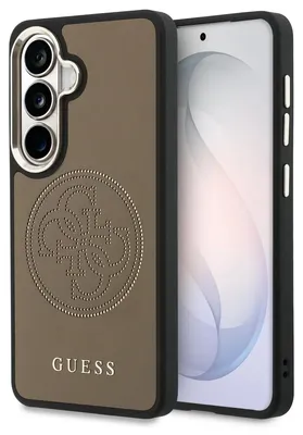 Obrázok produktu pre Guess - Perforated Logo MagSafe (GUHMS26S5PG4SRGW) - Samsung Galaxy S26 - Brown