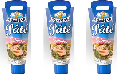 Produktbild von 3x AS do MAR Patè Tonno Salmone Lachs Thunfischcreme 100g Streichfähige