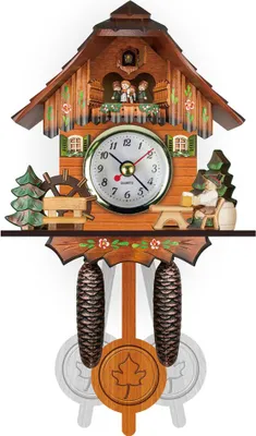 Produktbild von Wanduhr aus Holz, Vintage-Uhr, Wohnzimmeruhr aus Holz, handgefertigter Wecker aus Holz
