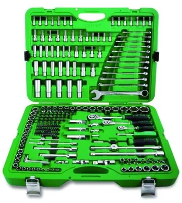 Produktbild von TOPTUL Werkzeug-Set Werkzeugsatz GCAI216R Chrom-Vanadium-Stahl
