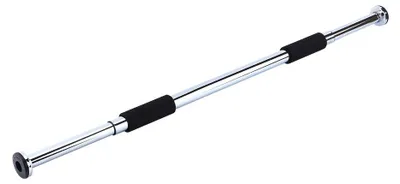 Productafbeelding van Optrekstang met handkussen, telescopische trainingsstang, 62-100 cm verstelbaar