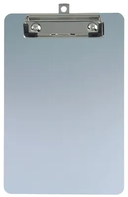 Image de MAUL Planchette à pince A5 format vertical aluminium argenté