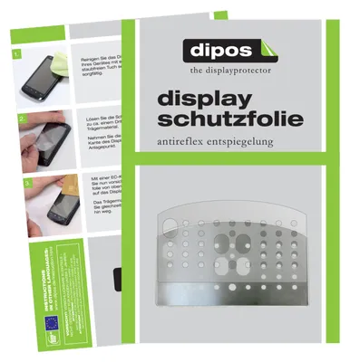 Produktbild von 2x Schutzfolie für De Longhi ECAM 22.110 Tropfblech matt Displayschutzfolie Folie Display Schutz dipos