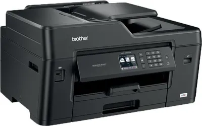 Produktbild von Brother MFC-J6530DW, Tintenstrahl, Farbdruck, 1200 x 4800 DPI, A3, Direktdruck, Schwarz