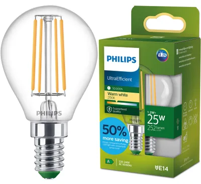 Obrázok produktu pre Philips 8721103052179, 1,2 W, 25 W, E14, 252 lm, 50000 h
