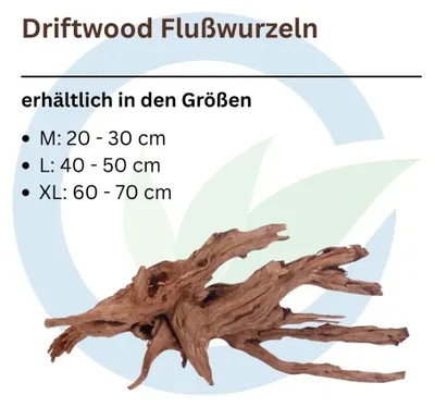 Produktbild von Driftwood Flußwurzel XL 60-70 cm