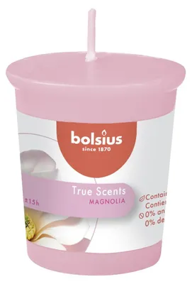 Produktbild von Bolsius Duftkerze Magnolie, Höhe 5,3 cm, Ø 4,5 cm
