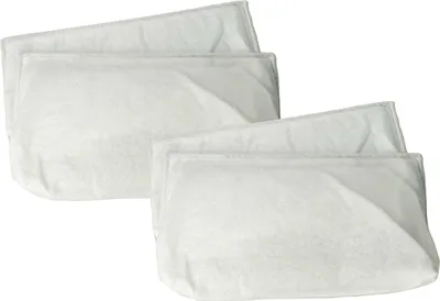 Produktbild von vhbw 4x Taschenfilter Ersatz für Pluggit AEFG3-204 für Klima- und Lüftungsanlagen - Filter G3 Weiß