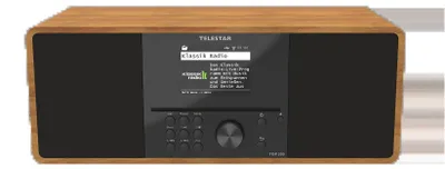 Obrázek produktu pro Telestar 5701300, Internet, Digitální, DAB+, FM, 30 W, TFT, 8,13 cm (3.2")