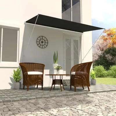 Image de Store rétractable 350×150 cm Anthracite