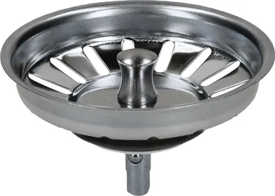 Produktbild von Blanco 901991 AblaufventilEinsatz Siebkorbventileinsatz Ablaufsieb Abflussventileinsatz Sieb Ablaufventilkorb Korb 80mm Hubstange Führungsstange 8x28mm Spülbecken Spüle