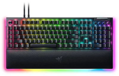 Produktbild von BlackWidow V4 Pro - Green Switches (Klickend) - DE Gaming-Tastatur