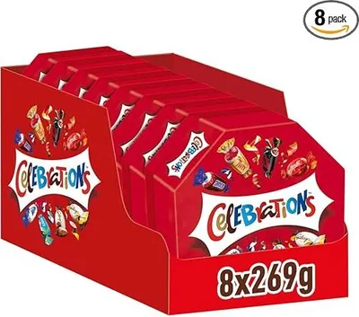 Produktbild von CELEBRATIONS Geschenkbox 8x269g