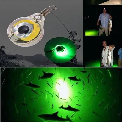 Obrázek produktu pro Svítící rybářská světla noční fluorescenční ve tmě LED podvodní světlo návnada rybářské návnady