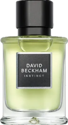 A bottle of David Beckham Instinct Eau de Parfum.