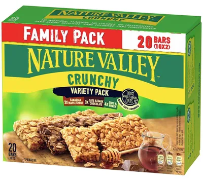 Produktbild von Nature Valley Crunchy Variety Pack 10x2er