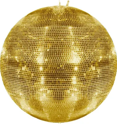 Obrázok produktu pre EUROLITE zrkadlová guľa 100 cm zlatá