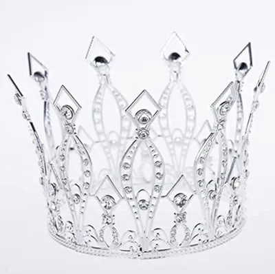 Produktbild von Straskroon - Tortenaufsatz für Geburtstagsfeiern - Hochzeiten - Dekoration - für Frauen - Mädchen - Brautschmuck - Themenfeiern - Festdekoration
