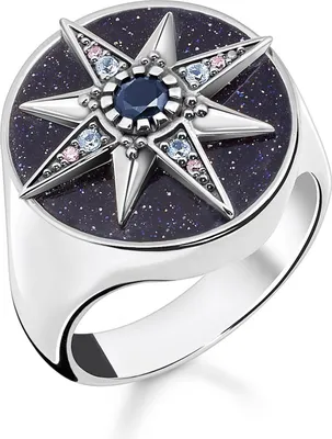 Thomas Sabo TR2367-945-7 Damenring Royalty Stern Silber 1
