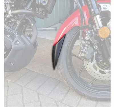 Produktbild von PUIG 21638N Verlängerung des vorderen Schutzblechs passend fuer YAMAHA XSR 125 Schwarz