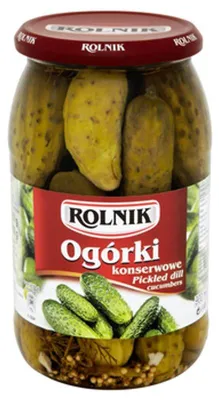 Zdjęcie produktu dla Ogórki konserwowe Rolnik 900 ml