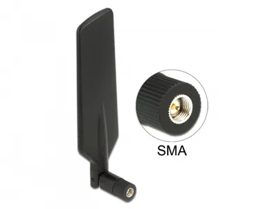 Produktbild von Dualband Antenne (schwarz, WLAN, LTE)