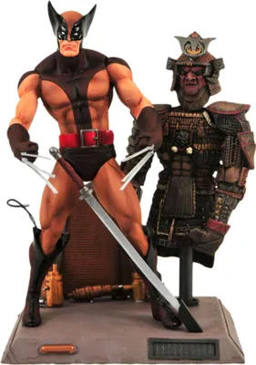 Produktbild von Diamond Select Marvel Select Actionfigur Brown Wolverine 18 cm DIAMSEP088069