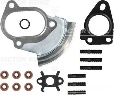 Produktbild von REINZ 04-10346-01 Montagesatz Turbolader für NISSAN Qashqai / Qashqai +2 I (J10, NJ10) für RENAULT MEGANE III Grandtour (KZ0/1) Clio IV Schrägheck