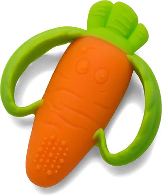 Produktbild von Beißring Baby, Weicher Non-dropping Design Beißspielzeug Baby, Beruhigen Sie wundes Zahnfleisch, BPA Frei Silikon Sicher für Babys ab 2+ Monate
