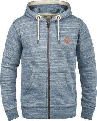 Produktbild von Solid SDCraig Herren Sweatjacke Kapuzenjacke Hoodie mit Kapuze Kordelzug Reißverschluss Kängurutasche Baumwollmischung Regular fit