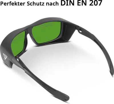 12 Paar Schutzbrillen Rauchgrau - Mit Gummispitzen, Kratzfest, Für Arbeit & Sport