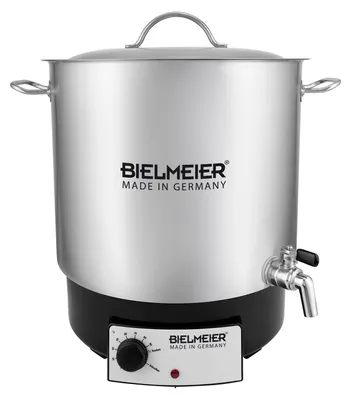 Produktbild von BIELMEIER Einkochautomat Edelstahl 29 Liter 1800 Watt Auslaufhahn 3/8" BHG 690.1