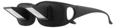 Produktbild von Prismenbrille, universell, rutschfest, aus ABS, lichtbrechend, horizontale Lesebrille