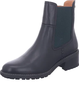 Produktbild von Pikolinos Damen Stiefelette Leder Chelsea Boot mit Blockabsatz Medina W0D-8792, Größe:37 EU, Farbe:Schwarz