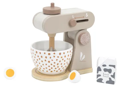 Productafbeelding van Label: Houten keukenmixer van het merk Nougat