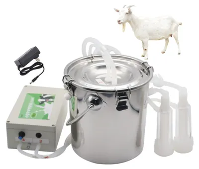 Melkmaschine 5 l mit Pulssteuerung und Edelstahlbehälter