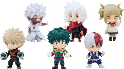 Image de Figurine surprise Nendoroid « My Hero Academia » 7 cm – Présentoir Héros contre Vilains (6)