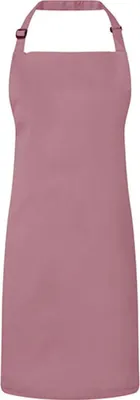 Obrázok produktu pre Premier Workwear PR150 | Zástera s náprsenkou "Colours" - možno prať na 60 °C - Farba: Rose (približne Pantone 5015C) - Rozmery: 72 x 86 cm