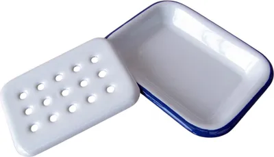 Obrázok produktu pre Smaltovaná mydelnička 2ks